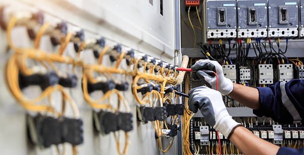 Professional Electrician technician working in Candler-McAfee, GA